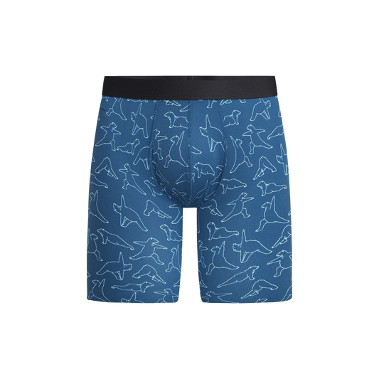 MoveMe Long Boxer Brief w/ Fly | Yoga Bear