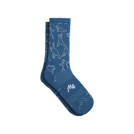 MoveMe Crew Sock | Yoga Bear