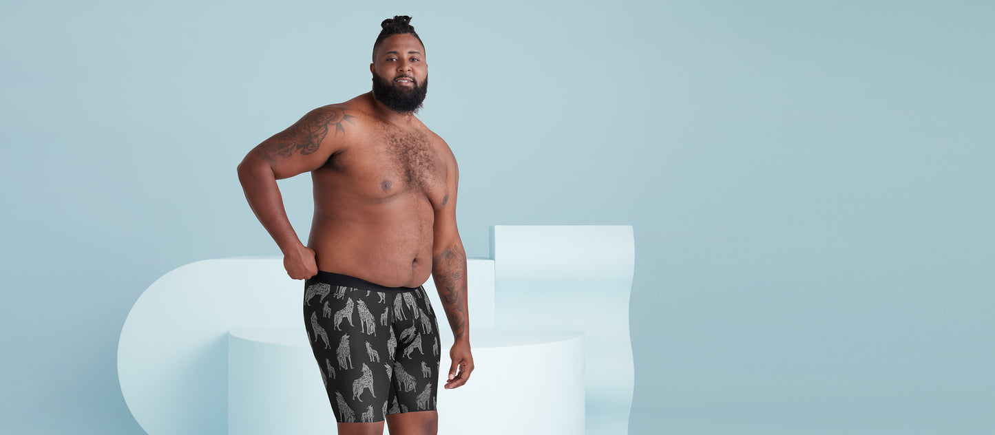 MoveMe Long Boxer Brief w/ Fly | Howl