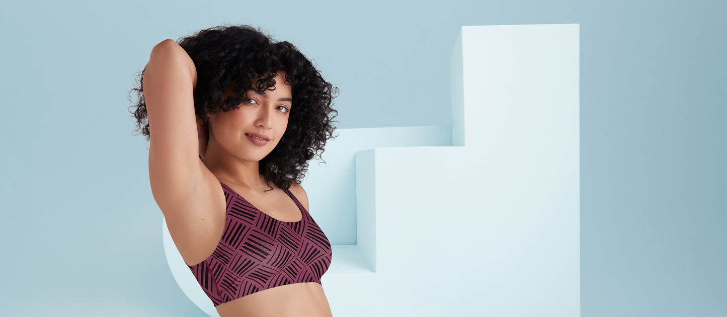 MoveMe Scoop Bralette | Panama Weave