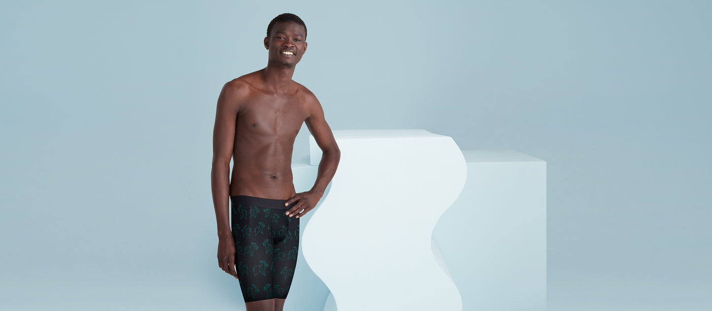 MoveMe Long Boxer Brief w/ Fly | Paper Goats