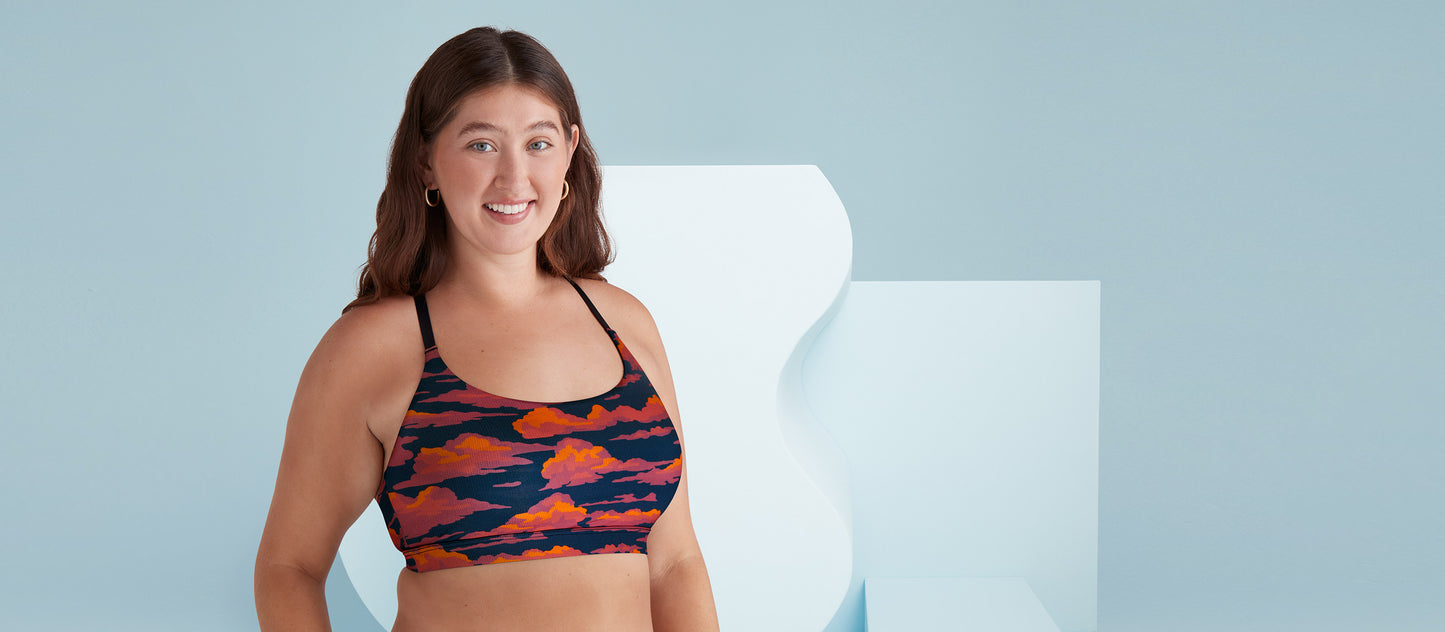 MoveMe Racerback Bralette | Golden Hour