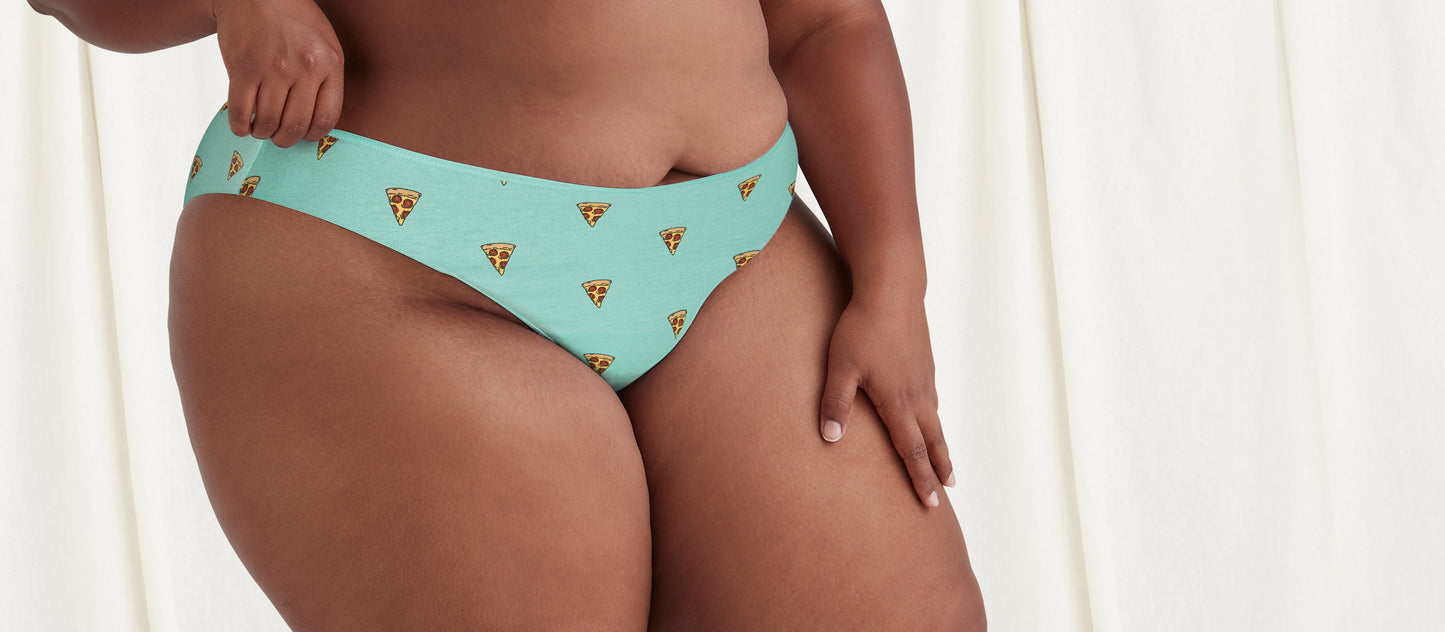 Stretch Cotton Bikini | Pizza