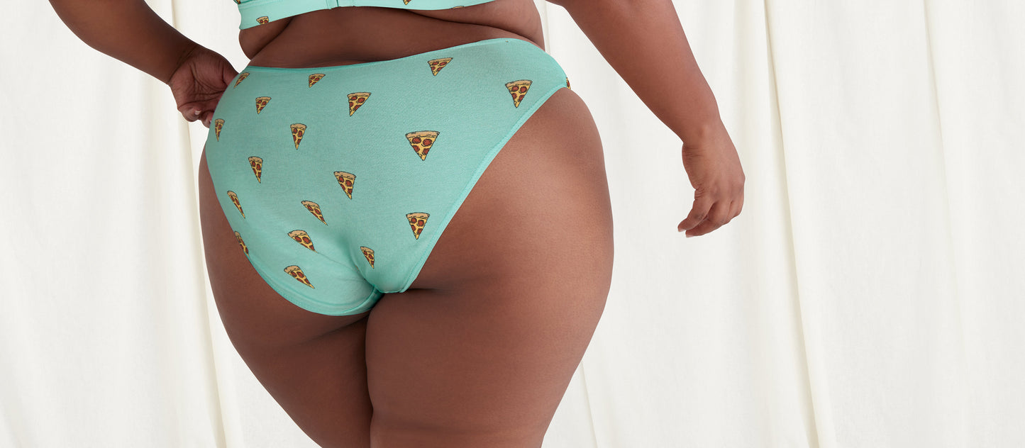 Stretch Cotton Bikini | Pizza