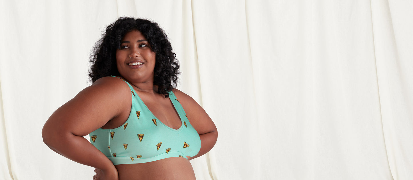 Stretch Cotton V-Neck Bralette 2-Pack | Cotton Adventurous Pack
