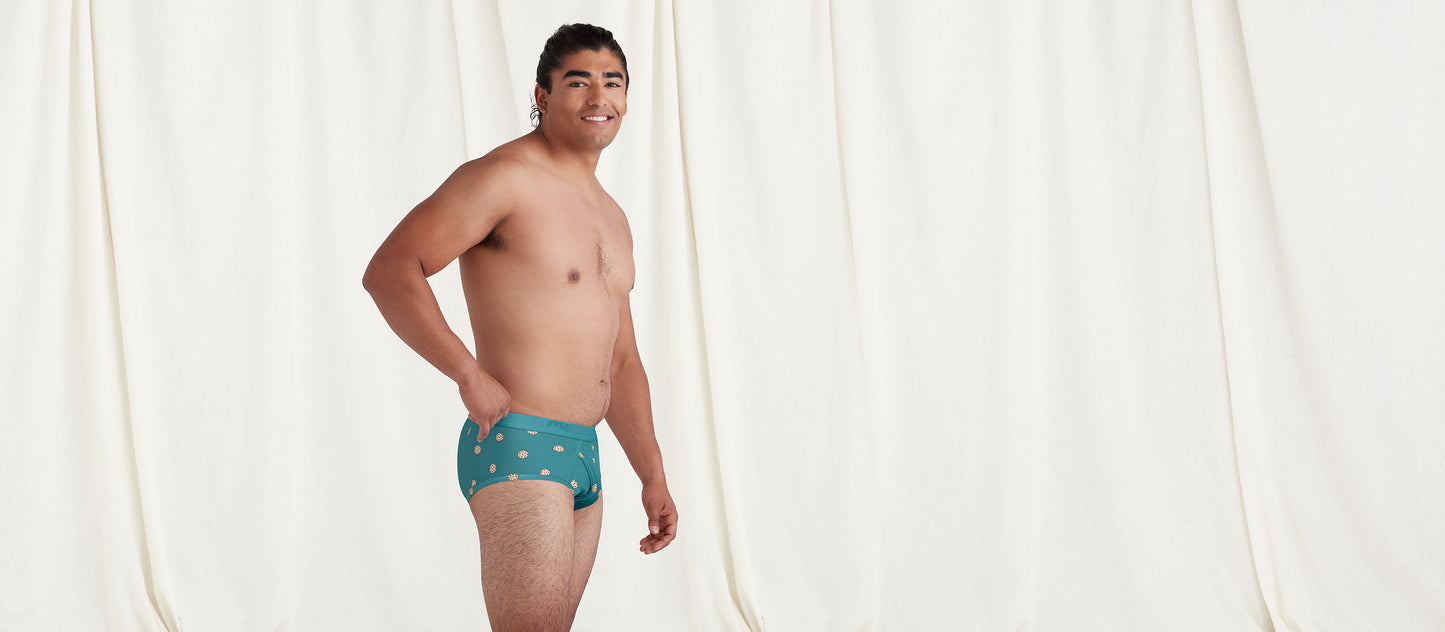 Stretch Cotton Brief w/ Fly | Cozy Cookies