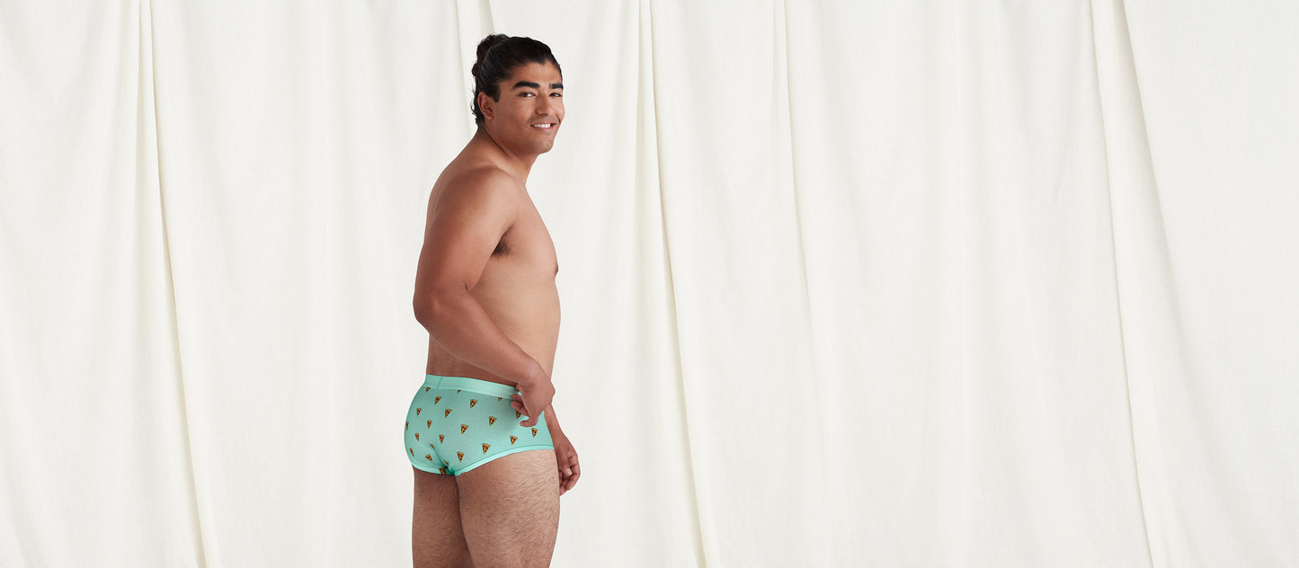 Stretch Cotton Brief w/ Fly | Pizza