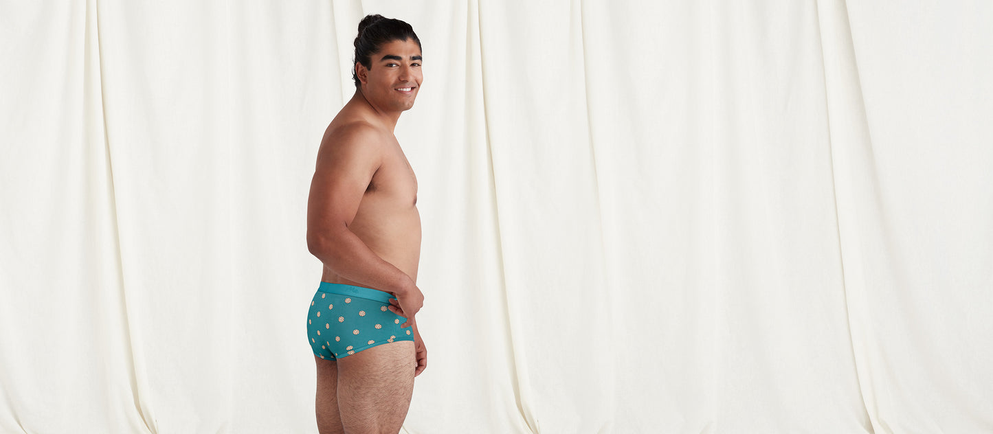 Stretch Cotton Brief w/ Fly | Cozy Cookies