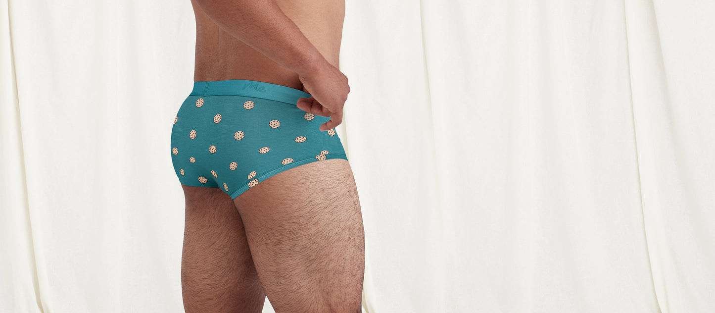 Stretch Cotton Brief w/ Fly | Cozy Cookies