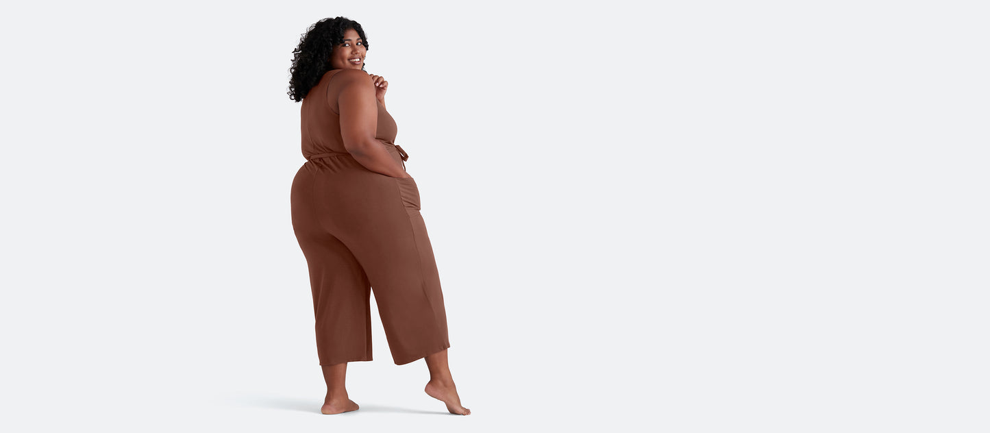 UltraModal™ Jumpsuit | Walnut Shell