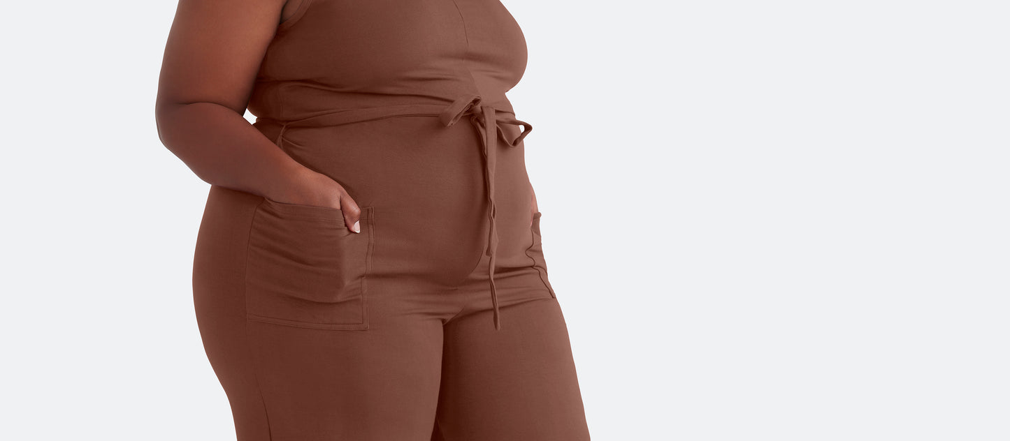 UltraModal™ Jumpsuit | Walnut Shell