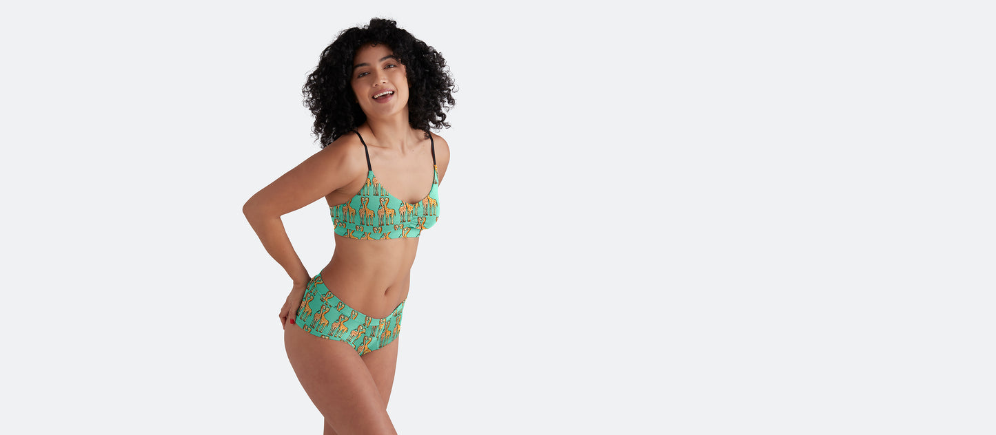 UltraModal™ FeelFree Ruched Bralette | Necking