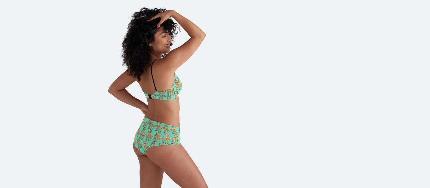 UltraModal™ FeelFree Ruched Bralette | Necking