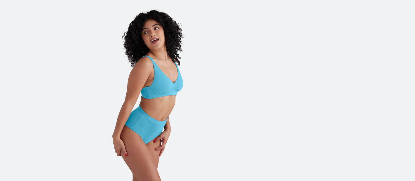 UltraModal™ FeelFree High-Waisted Cheeky | Opal Blue