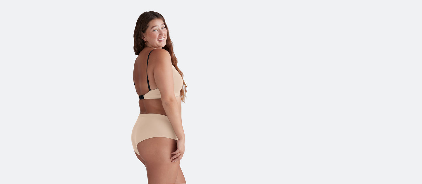 UltraModal™ FeelFree Ruched Bralette | Sand Dune