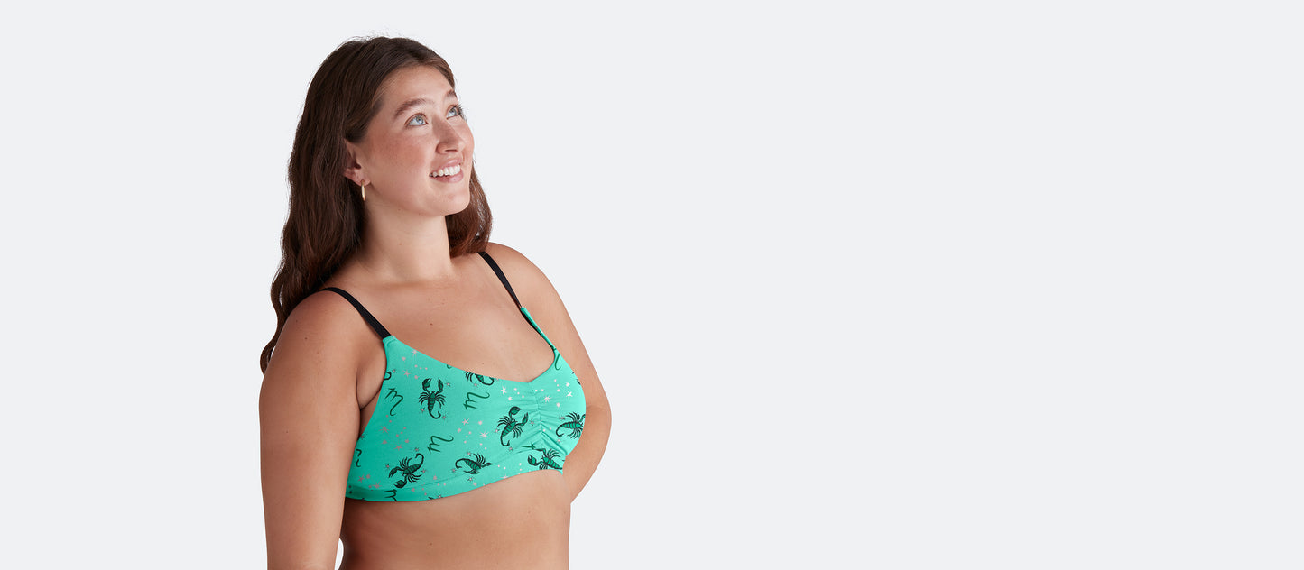 UltraModal™ FeelFree Ruched Bralette | Scorpio