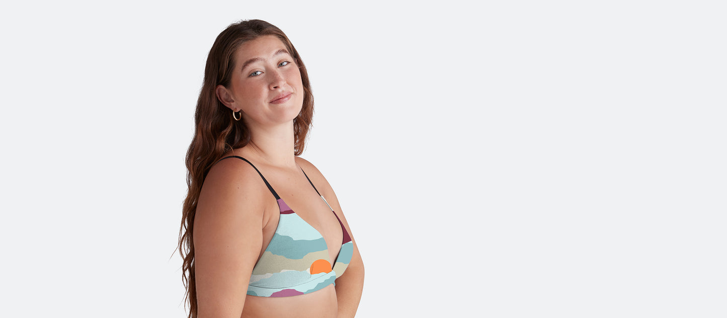 UltraModal™ FeelFree Triangle Bralette | Rising Sun