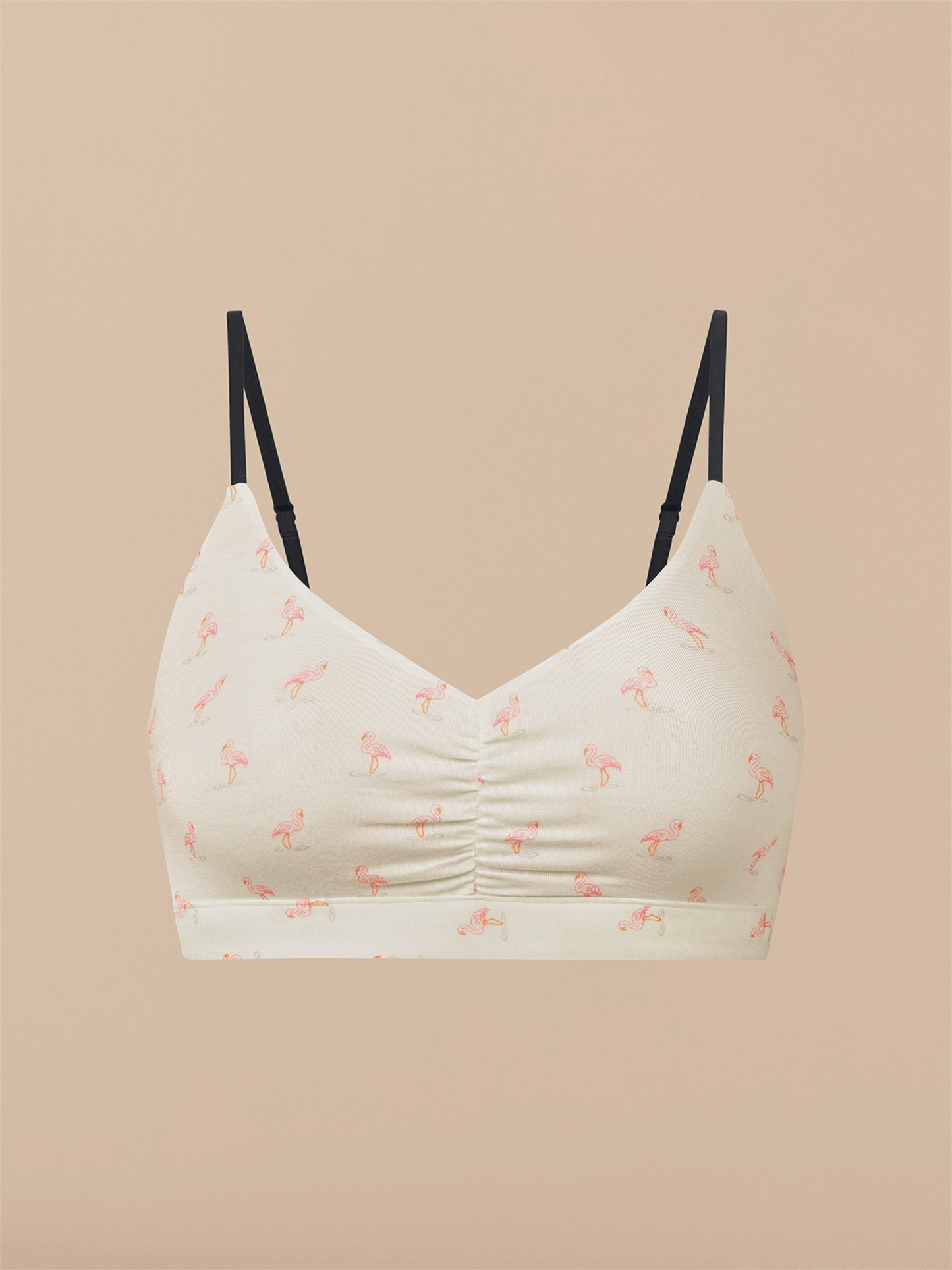 UltraModal™ FeelFree Ruched Bralette | Blue Flamingos